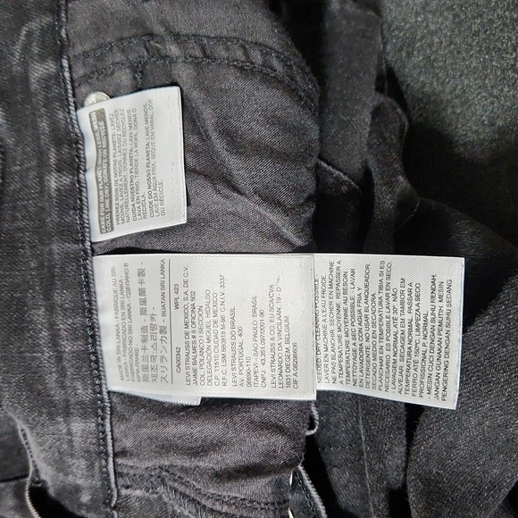 Women's 505 Straight Leg Jeans by Levi's size 28 - Picture 6 of 8